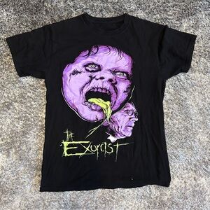 Vintage Exorcist shirt no tag estimated M-L